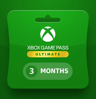 Xbox Game Pass Ultimate - 3 Month Subscription Card AR