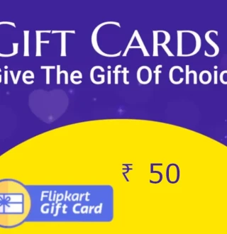 Flipkart INR 50 Gift Card IN