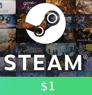 Steam Gift Card $1 Global Activation Code