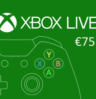 XBOX Live €75 Prepaid Card BE