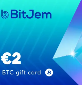BitJem Crypto Gift Card (BTC) €2