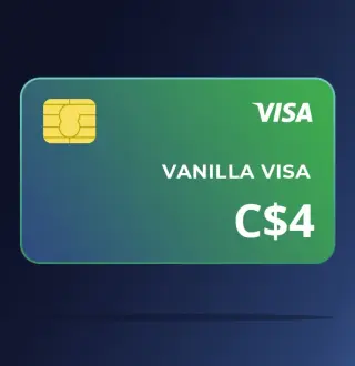 Vanilla VISA C$4 CA