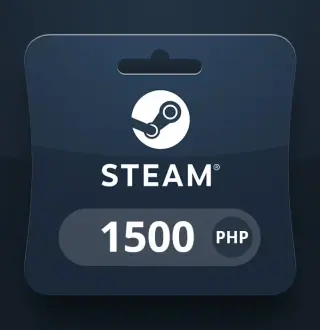 Steam Wallet PHP 1500 Gift Card