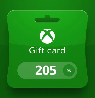 XBOX Live BRL 205 Prepaid Card BR