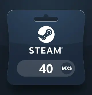 Steam Wallet MXN 40 Gift Card