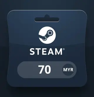 Steam Wallet MYR 70 Gift Card MY