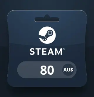 Steam Wallet AUD 80 Gift Card AU