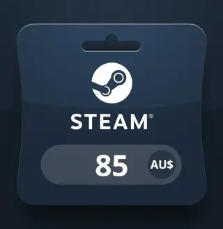 Steam Wallet AUD 85 Gift Card AU
