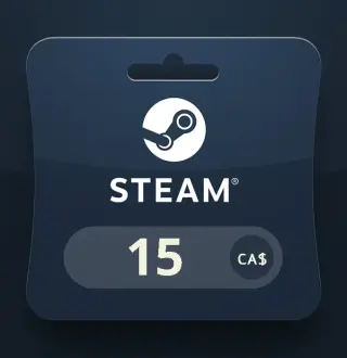 Steam Wallet CAD 15 Gift Card