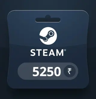 Steam Wallet INR 5250 Gift Card IN