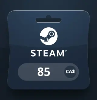 Steam Wallet CAD 85 Gift Card
