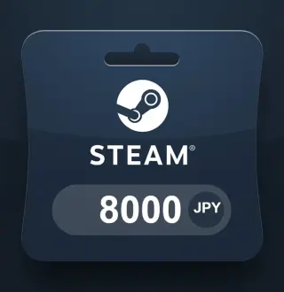 Steam Wallet JPY 8000 Gift Card JP