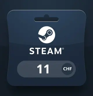 Steam Wallet CHF 11 Gift Card CH