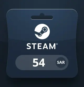 Steam Wallet SAR 54 Gift Card SA