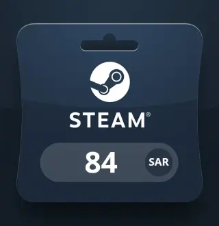 Steam Wallet SAR 84 Gift Card SA