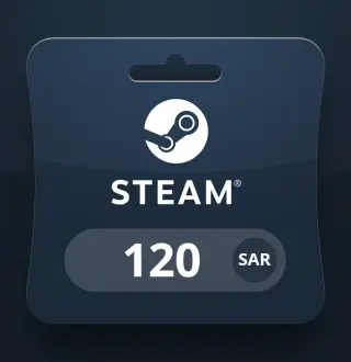 Steam Wallet SAR 120 Gift Card SA