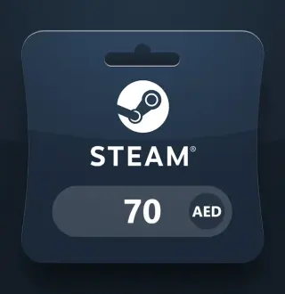 Steam Wallet AED 70 Gift Card AE