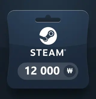 Steam Wallet KRW 12000 Gift Card KR