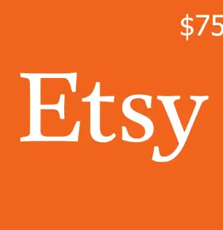 ETSY USD 75 Gift Card US