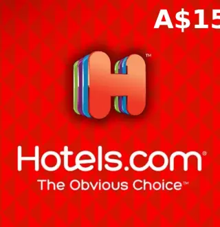 Hotels.com AUD 15 Gift Card