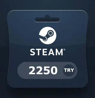 Steam Wallet TRY 2250 Gift Card TR