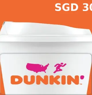 Dunkin Donuts SGD 30 Gift Card SG