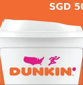 Dunkin Donuts SGD 50 Gift Card SG