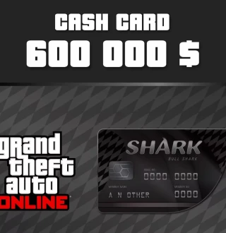 Grand Theft Auto Online - $600,000 Bull Shark Cash Card DE PS4 CD Key