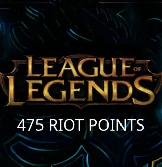 League of Legends 475 RP Prepaid Card US