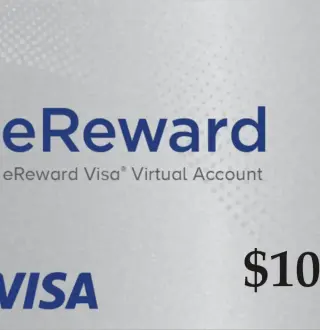 Prepaid Visa eReward USD 10 Gift Card US