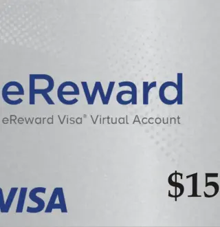 Prepaid Visa eReward USD 15 Gift Card US