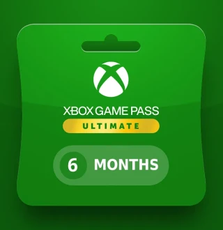 Xbox Game Pass Ultimate - 6 Month Subscription Card US