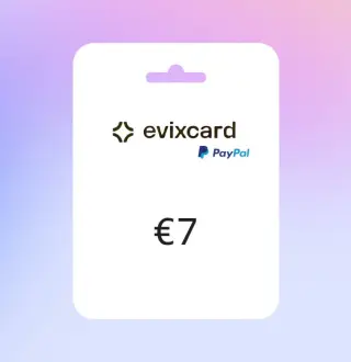 EvixCard PayPal EUR 7 Gift Card