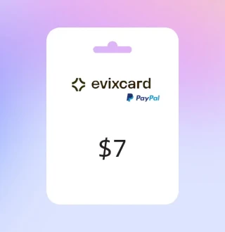 EvixCard PayPal USD 7 Gift Card