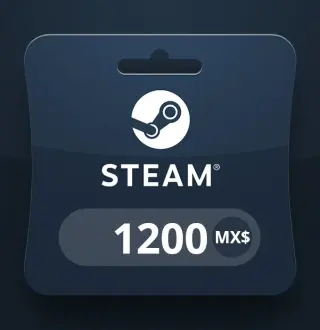 Steam Wallet MXN 1200 Gift Card MX