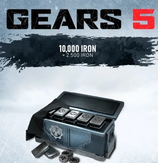 Gears 5 - 12500 Iron DLC EU XBOX One / Windows 10 CD Key