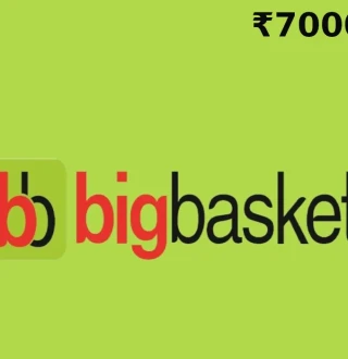 BigBasket INR 7000 Gift Card IN