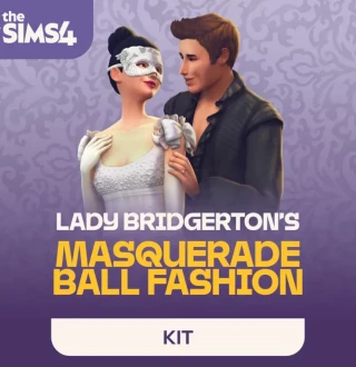 The Sims 4 - Lady Bridgerton’s Masquerade Ball Fashion Kit DLC DLC PC Steam CD Key