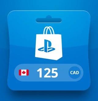 PlayStation Network CAD 125 Gift Card CA