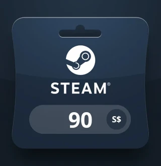 Steam Wallet SGD 90 Gift Card SG
