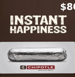 Chipotle USD 80 Gift Card US