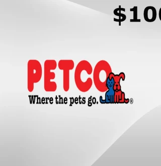 Petco $100 Gift Card US