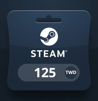 Steam Wallet TWD 125 Gift Card TW
