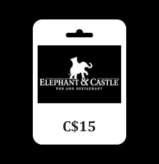 Elephant & Castle CAD 15 Gift Card CA