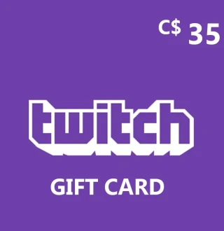 Twitch CAD 35 Gift Card CA