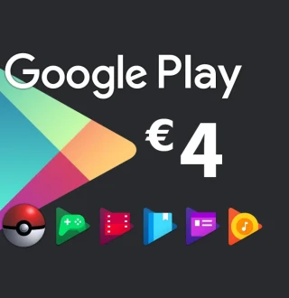 Google Play €4 AT Gift Card