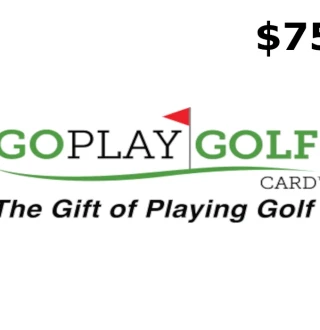 Go Play Golf $75 Gift Card US