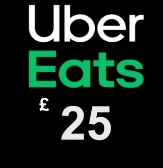 Uber Eats 25 GBP Gift Card UK