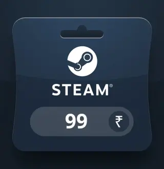 Steam Wallet INR 99 Gift Card IN