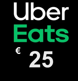 Uber Eats EUR 25 Gift Card DE